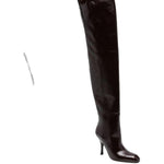 Stivali colt 100mm in bordeaux Khaite - donna 