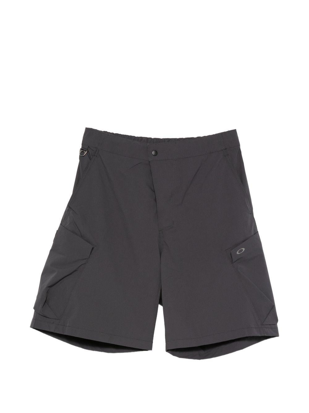 Shorts cargo con log in grigio Oakley - uomo 