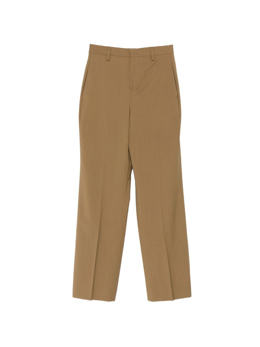 Pantaloni con pieghe stirate in marrone Briglia 1949 - donna 