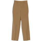 Pantaloni con pieghe stirate in marrone Briglia 1949 - donna 