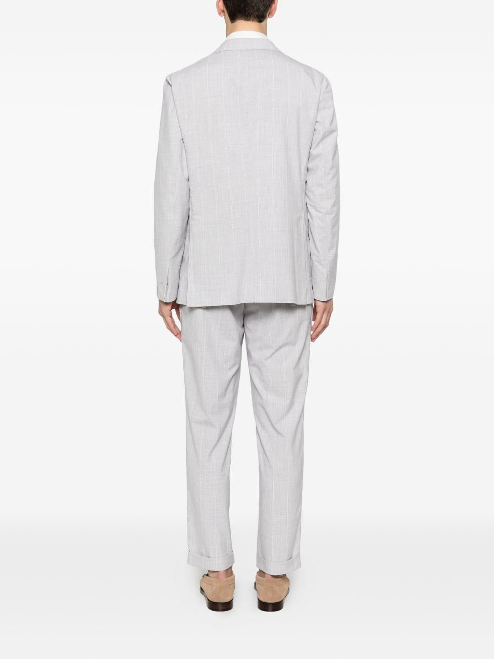 Completo monopetto in grigio Eleventy - uomo 