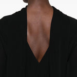 Abito a maniche lunghe Cocoon in nero Toteme - donna 