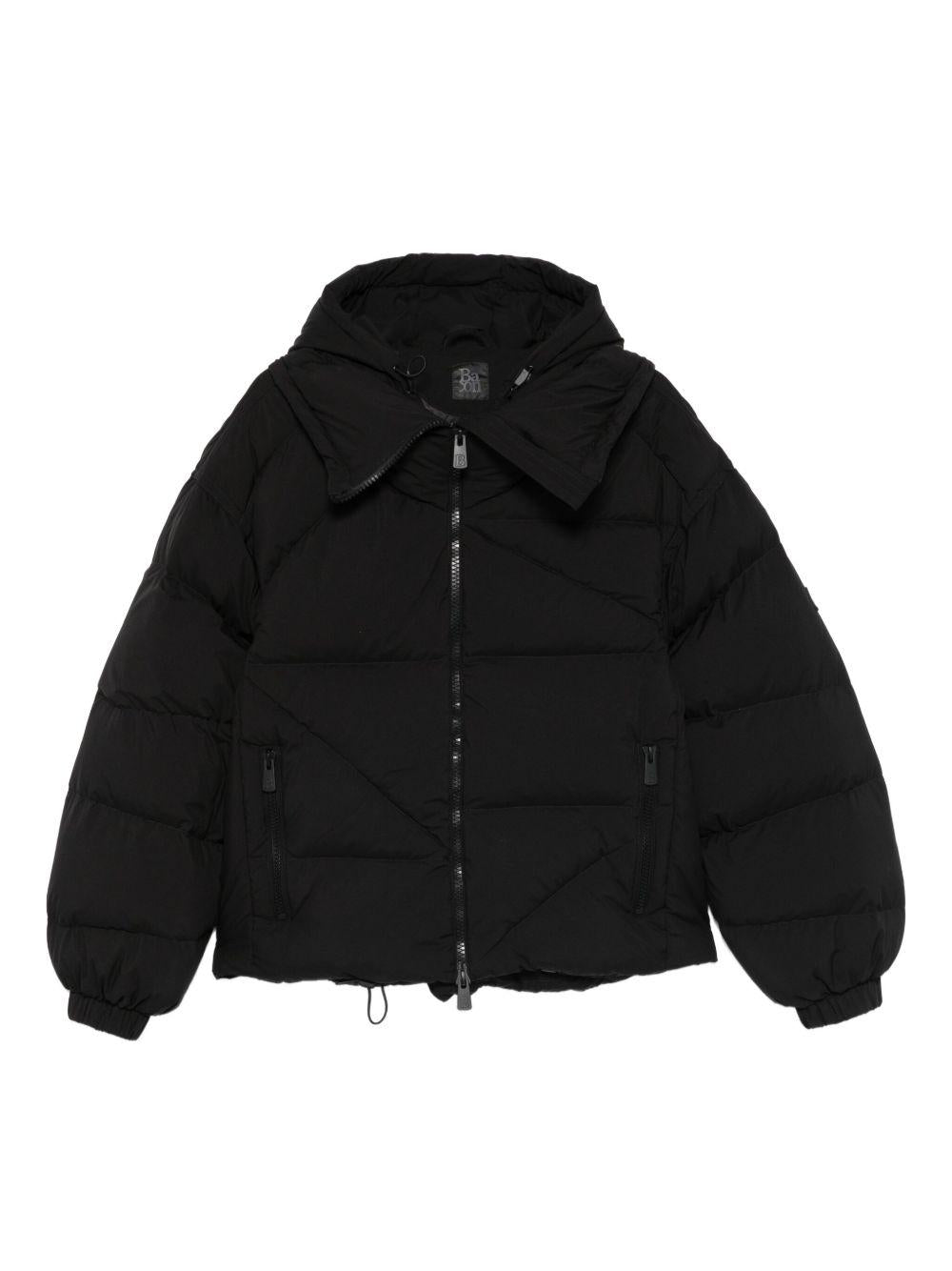 Giacca imbottita con chiusura a zip in nero Bacon - donna 