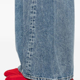 Jeans con logo Helsinki in blu Ag jeans - donna 