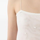 Canotta La Plumetis in bianco Jacquemus - donna 