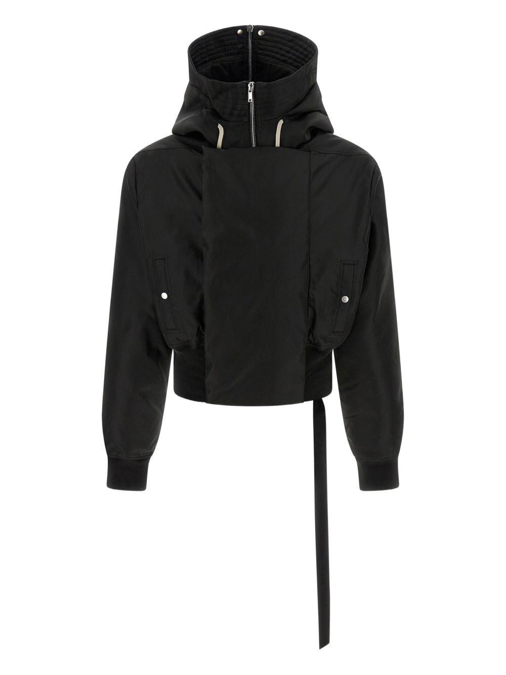 Giacca Alice con zip in nero Rick owens drkshdw - uomo 