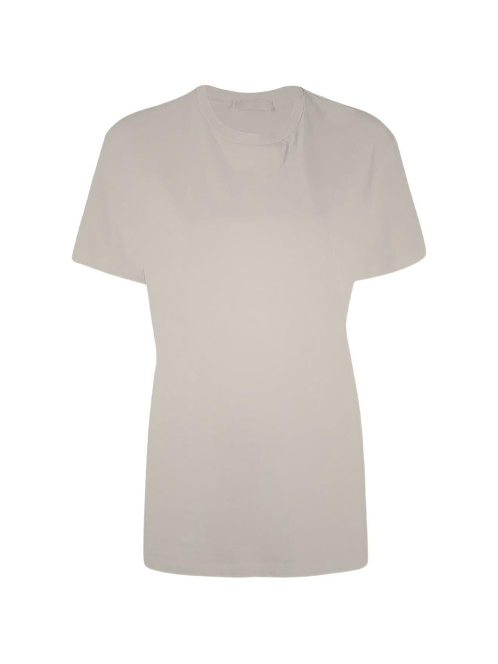 T-shirt girocollo in grigio Wardrobe.Nyc - donna 