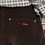 Pantaloni con tasche in marrone Marni - uomo 