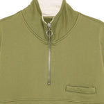 Felpa con zip in verde Namacheko - uomo 