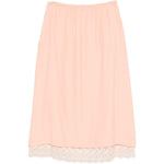 Gonna midi con orlo in pizzo rosa Simone Rocha - donna 
