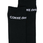 Calzini alti con logo in nero  Comme des garcons homme plus - uomo<BR/> 