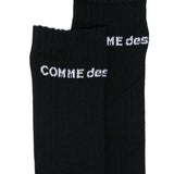 Calzini alti con logo in nero  Comme des garcons homme plus - uomo<BR/> 