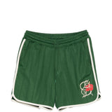 Shorts sportivi con logo in verde Drole de monsieur - uomo 