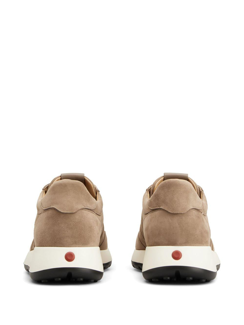 Sneakers basse in pelle in marrone Tod's - uomo 
