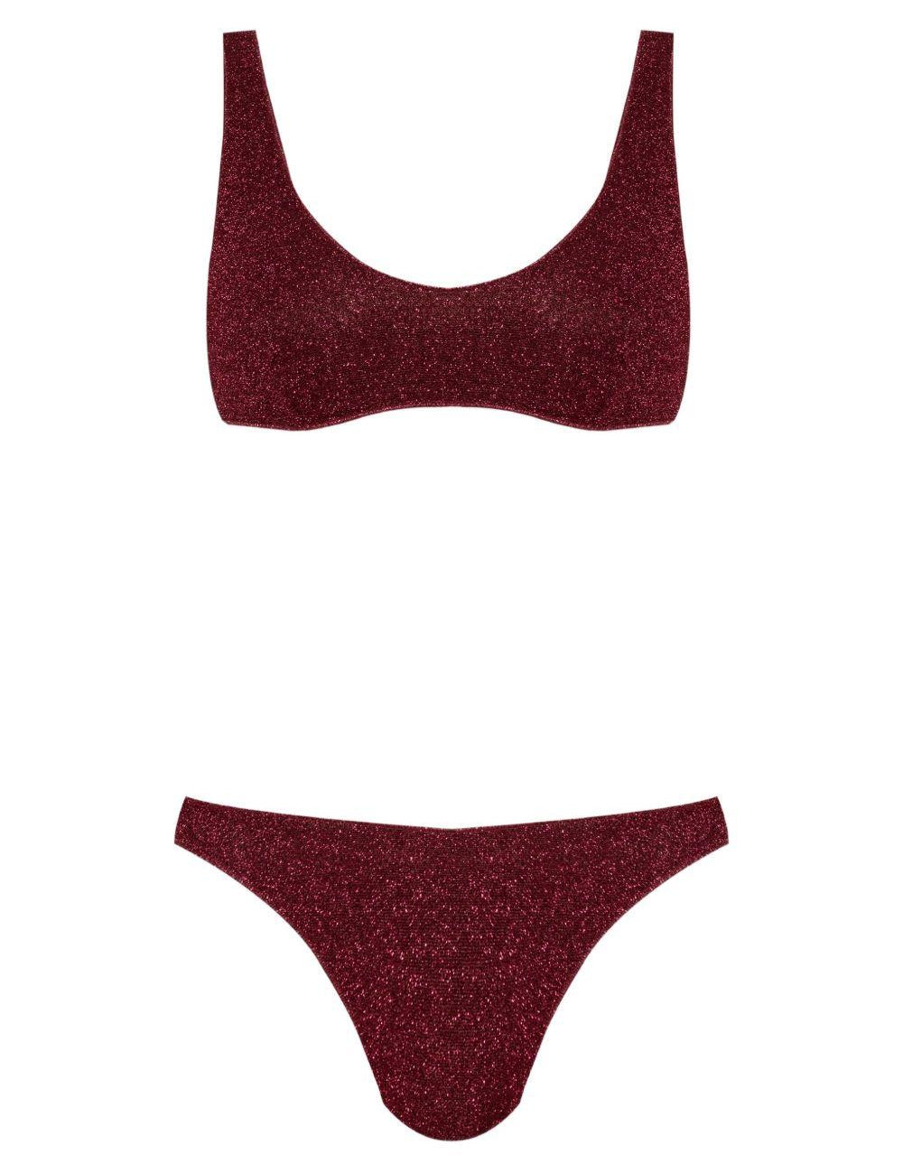 Bikini lumiere sporty in bordeaux Oséree - donna 