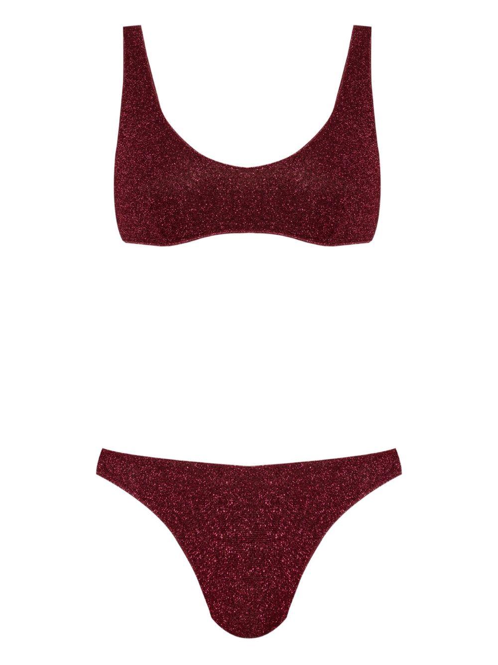 Bikini lumiere sporty in bordeaux Oséree - donna 