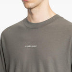 T-shirt con stampa grafica in grigio 44 label group - uomo 