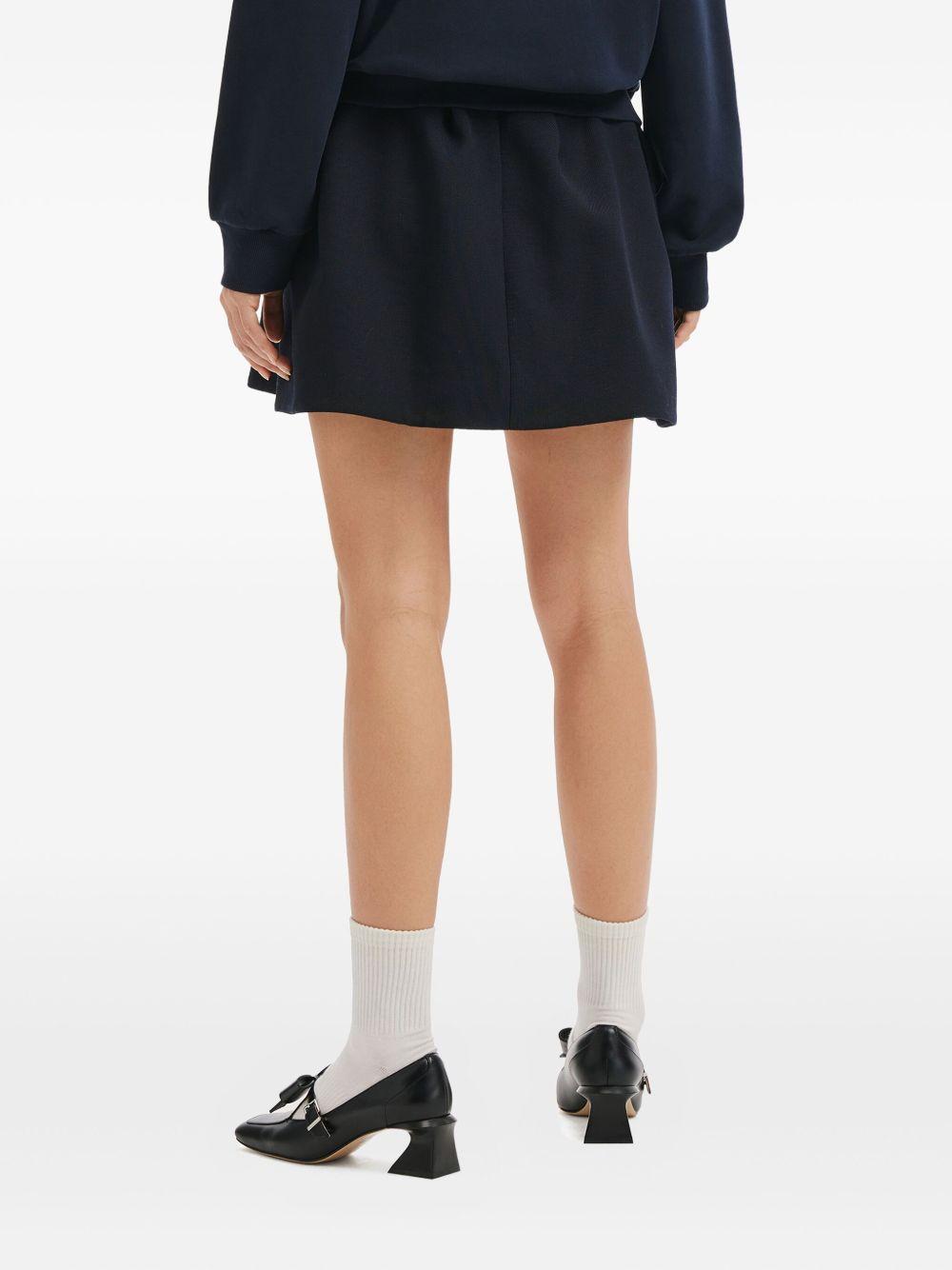 Minigonna a pieghe in blu Shushu/tong - donna 