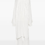 Kimono in pizzo in bianco Maurizio - donna 