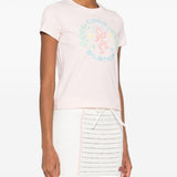 T-shirt a maniche corte in rosa Casablanca - donna 