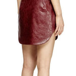 Minigonna O-Hara con logo in bordeaux Diesel - donna 