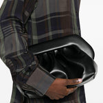 Clutch bios in azzurro Themoirè - donna 