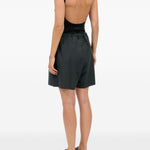 Shorts con pieghe in grigio Mm6 maison margiela - donna 