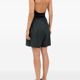 Shorts con pieghe in grigio Mm6 maison margiela - donna 