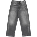 Jeans con toppa e logo Hattie in grigio Ag jeans - donna 