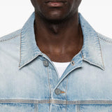Giacca denim con tasche in azzurro ERL - uomo 