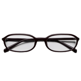 Occhiali edith con montatura ovale in borgogna Chimi - unisex 