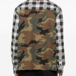 Camicia spliced ma quad multicolore Amiri - uomo 