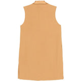 Gilet con collo a sciallo in giallo Antonelli - donna 