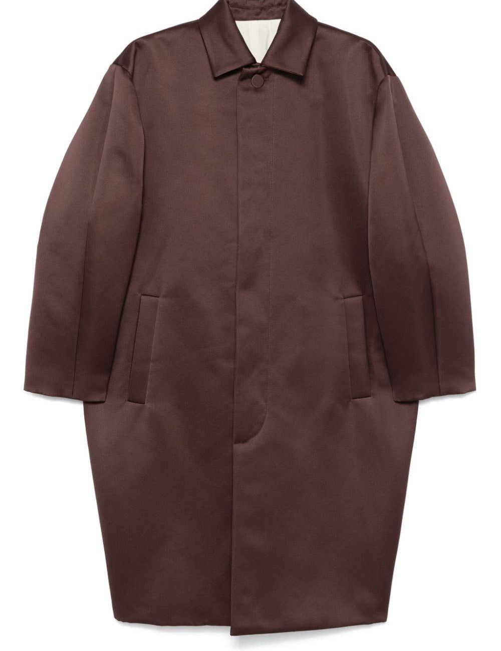 Cappotto monopetto in marrone Philosophy Di Lorenzo Serafini - donna 