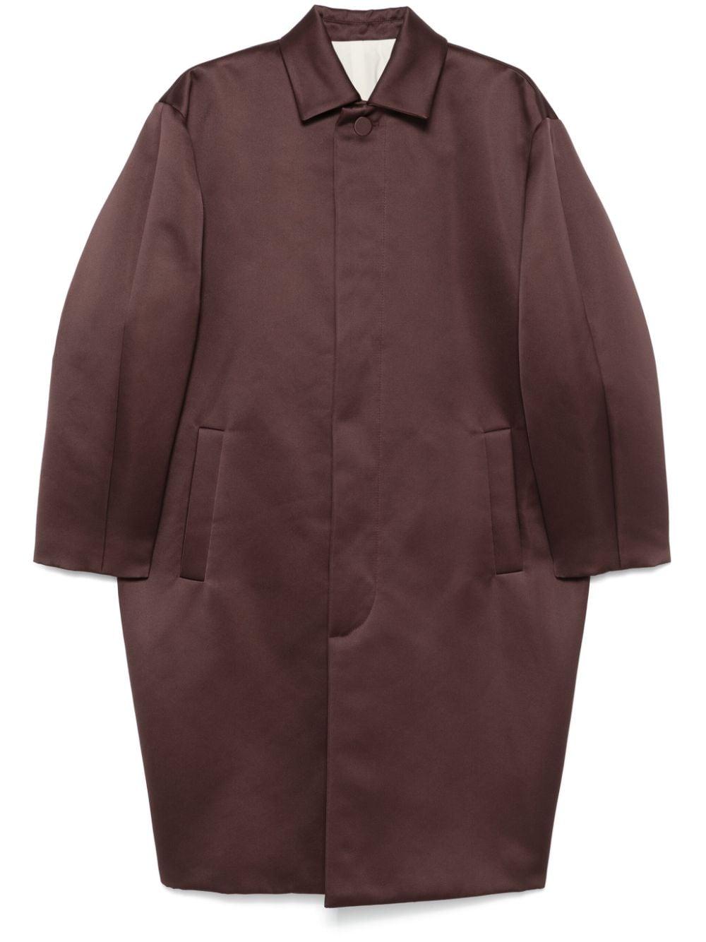 Cappotto monopetto in marrone Philosophy Di Lorenzo Serafini - donna 