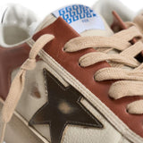 Sneakers stardan in bianco e marrone Golden goose - uomo 