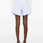 Shorts Dafne con pieghe in azzurro The latest - donna 