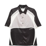 Camicia con inserto geometrico in bianco e nero AMIRI - uomo 