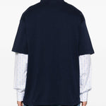 T-shirt con stampa grafica cocktail in blu Drole de monsieur - uomo 