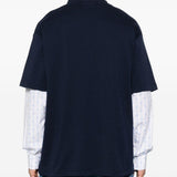 T-shirt con stampa grafica cocktail in blu Drole de monsieur - uomo 
