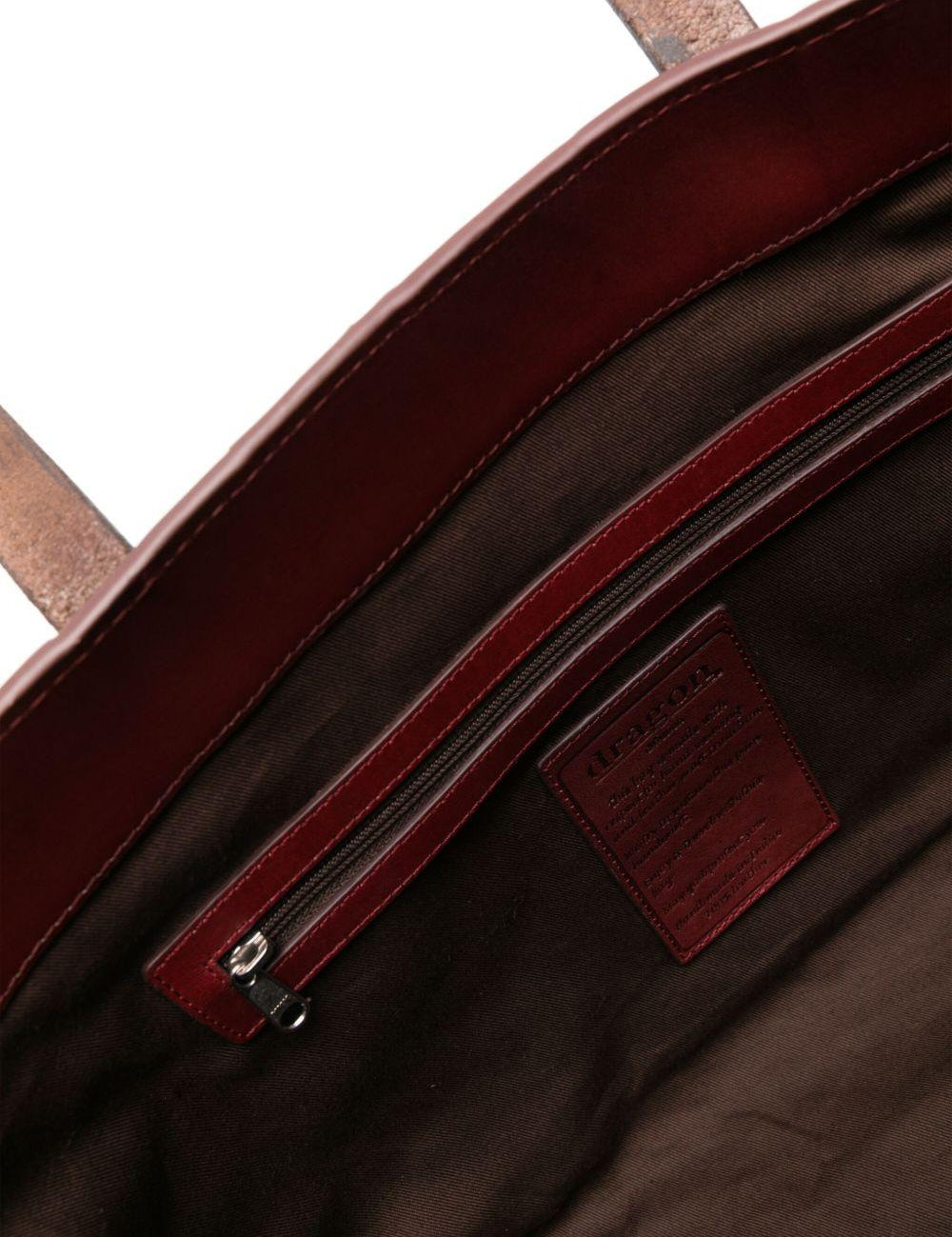 Borsa tote Japan in bordeaux Dragon diffusion - donna 