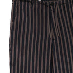 Pantaloni a righe con coulisse penny in blu Dries van noten - uomo 