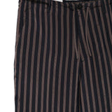 Pantaloni a righe con coulisse penny in blu Dries van noten - uomo 