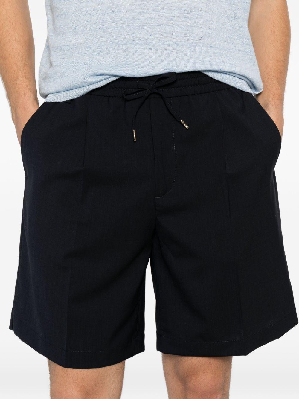 Pantaloncini con coulisse e pieghe in blu Briglia 1949 - uomo 
