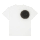 T-shirt con stampa in bainco Mm6 maison margiela - uomo 