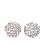 Orecchini a fiore di cristalloin argento Self-portrait - donna 