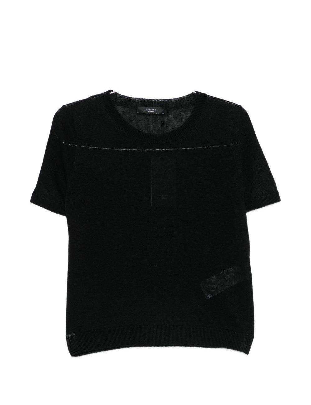 T-SHIRT Pancone in nero Maxmara weekend - donna 