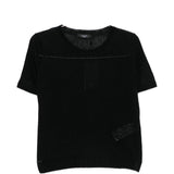 T-SHIRT Pancone in nero Maxmara weekend - donna 