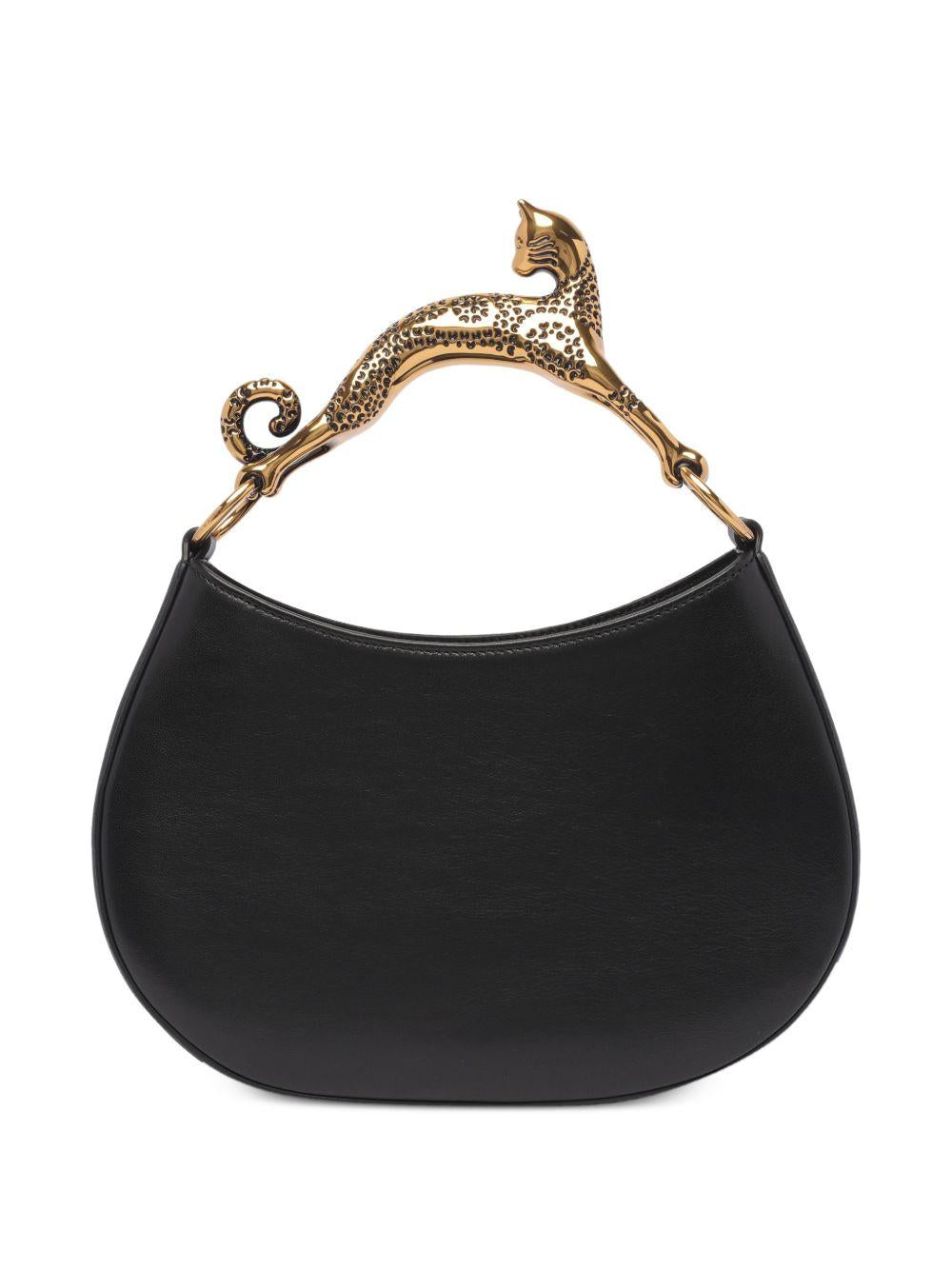 Borsa a mano con decorazione in nero LANVIN - donna 