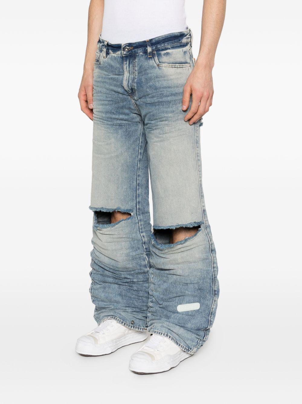 Jeans strappati in blu Pdf - uomo 